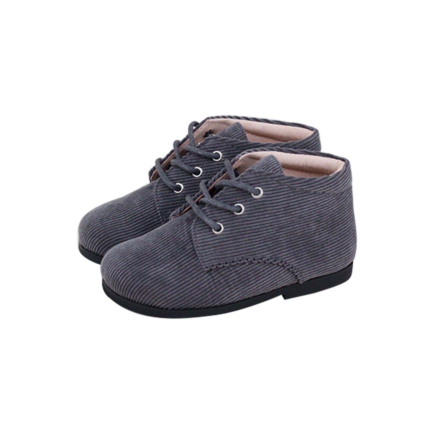 Model 1 Gray Corduroy Ribbed High-top