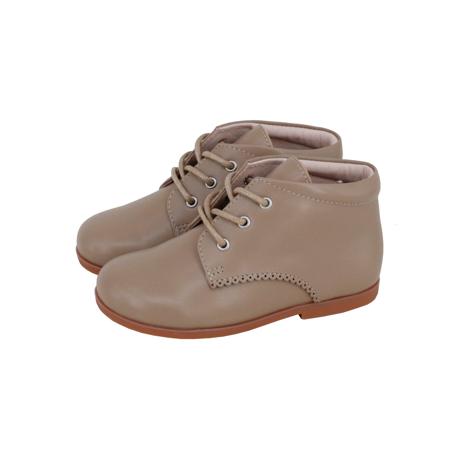 Taupe  Leather Laces