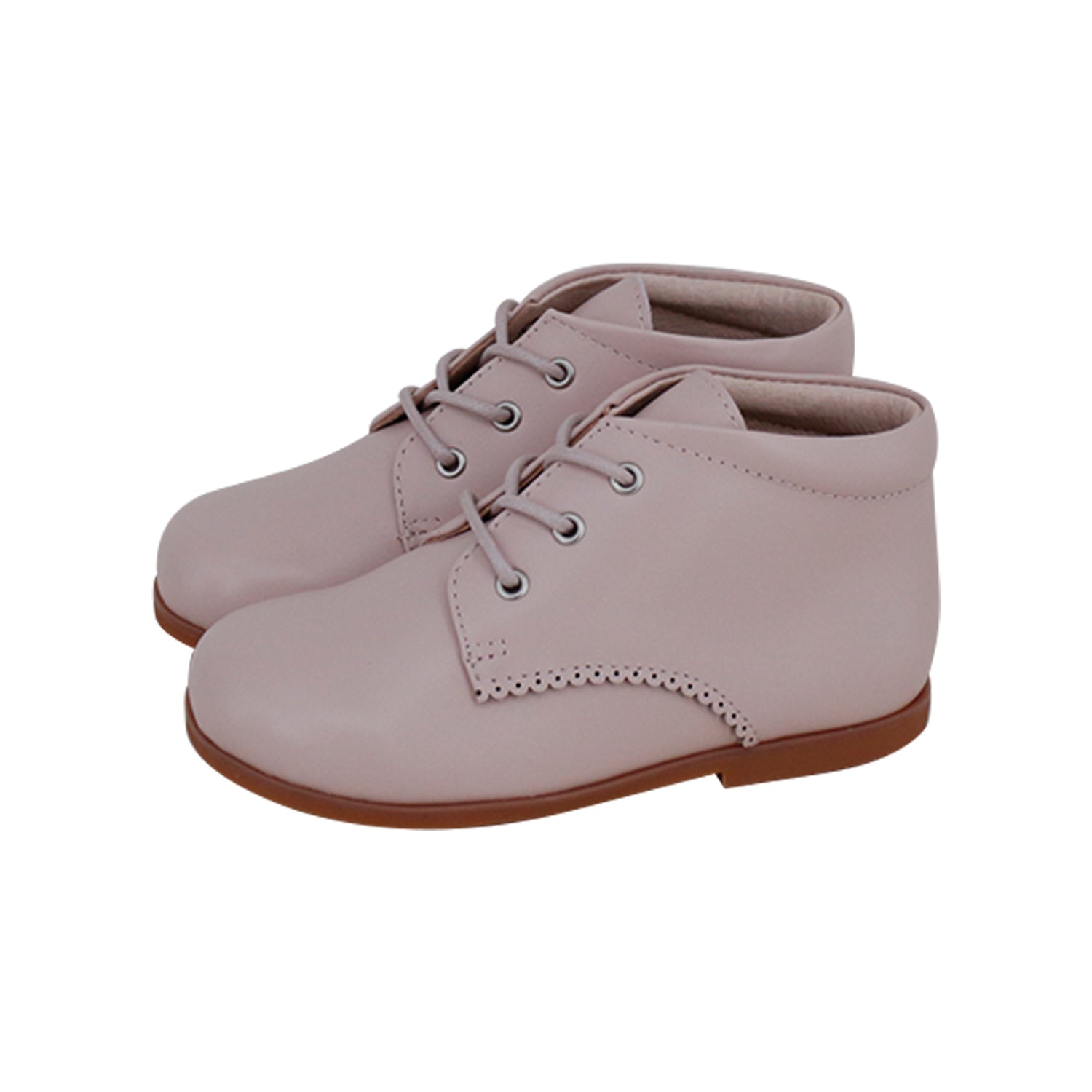 Light Pink Leather Laces