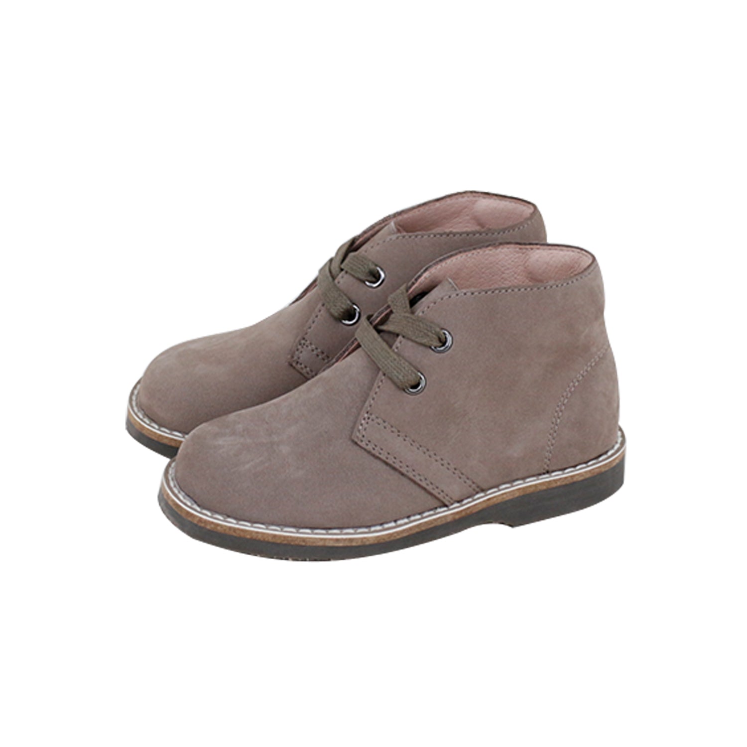 Model 7 Taupe Nubuck Outer-sole High-top