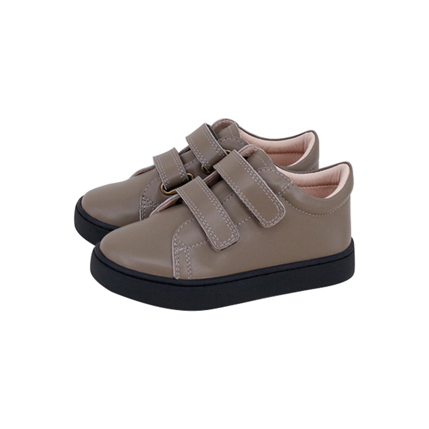 Model A3 Brown High-Top Double Velcro