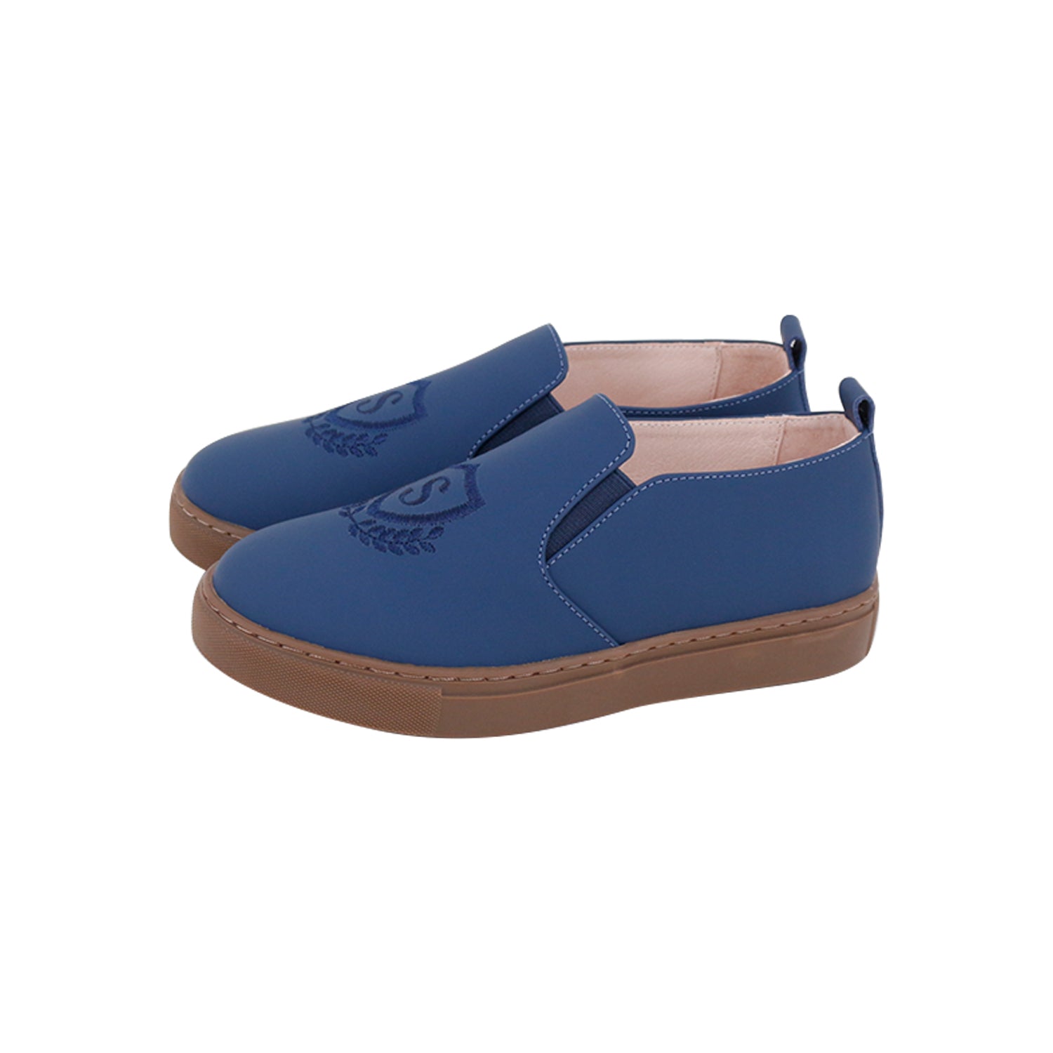 Model A4 Navy Slip-on Sneaker