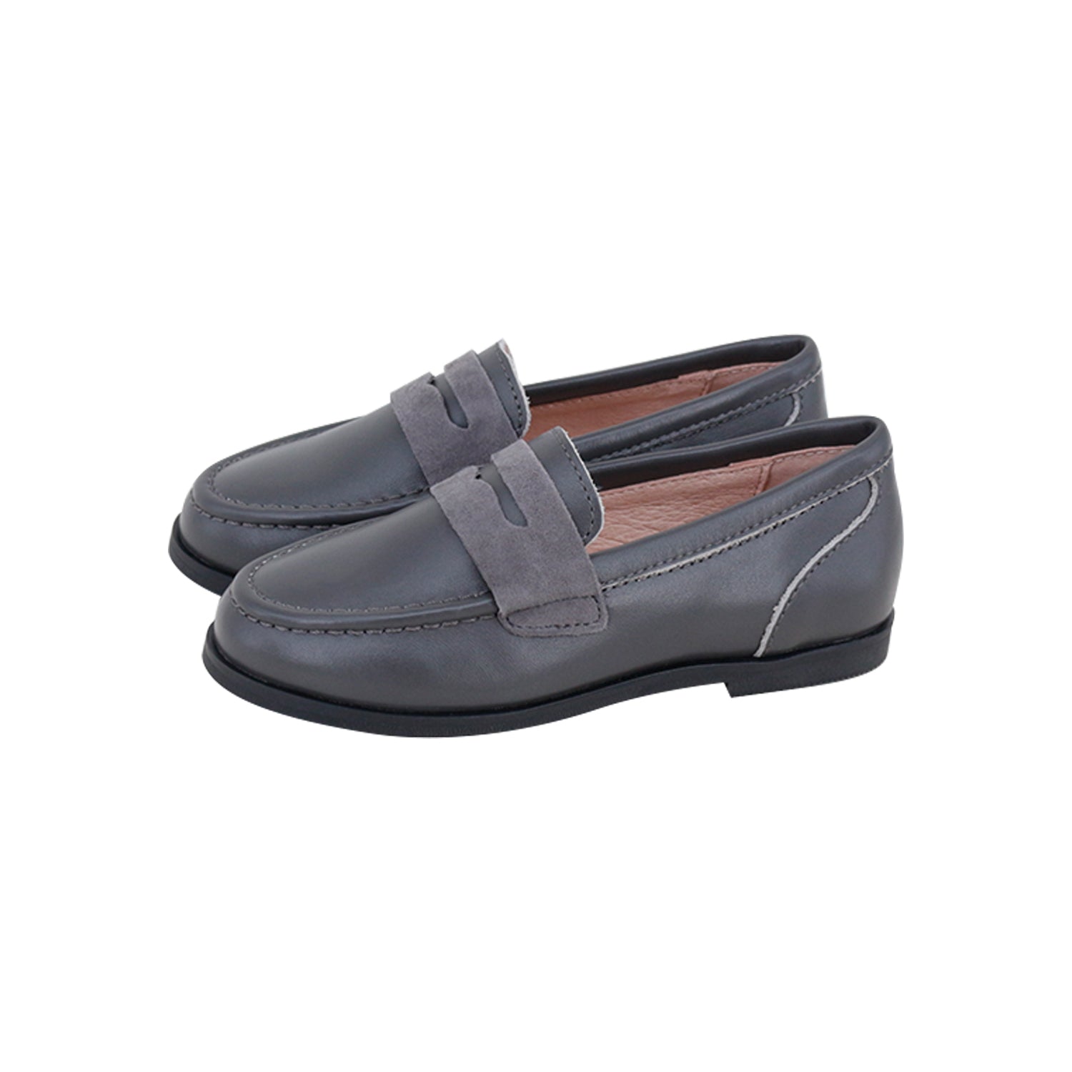 Model B2 Gray + Goat Suede Shabbos Loafer
