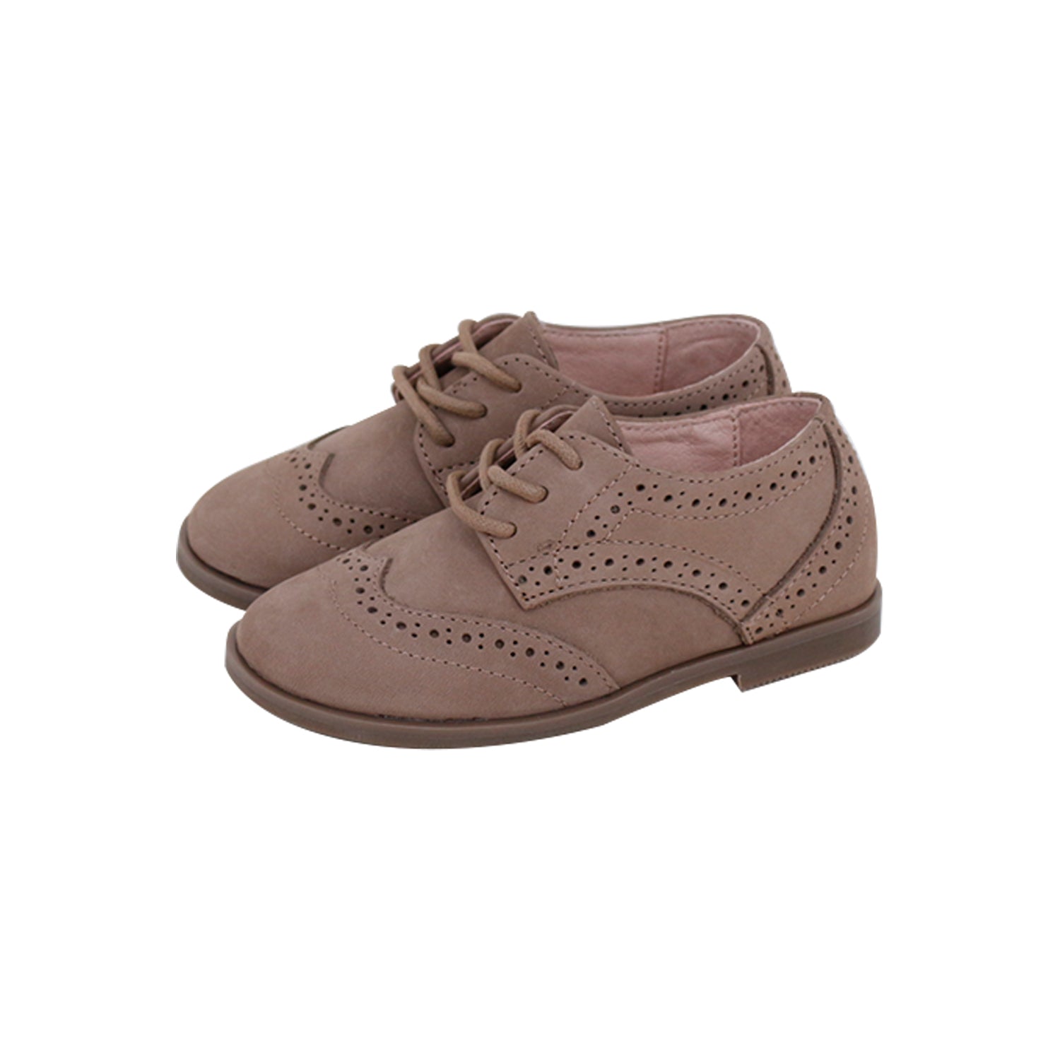 Model C1 Brown Nubuck Wing-tip Laces