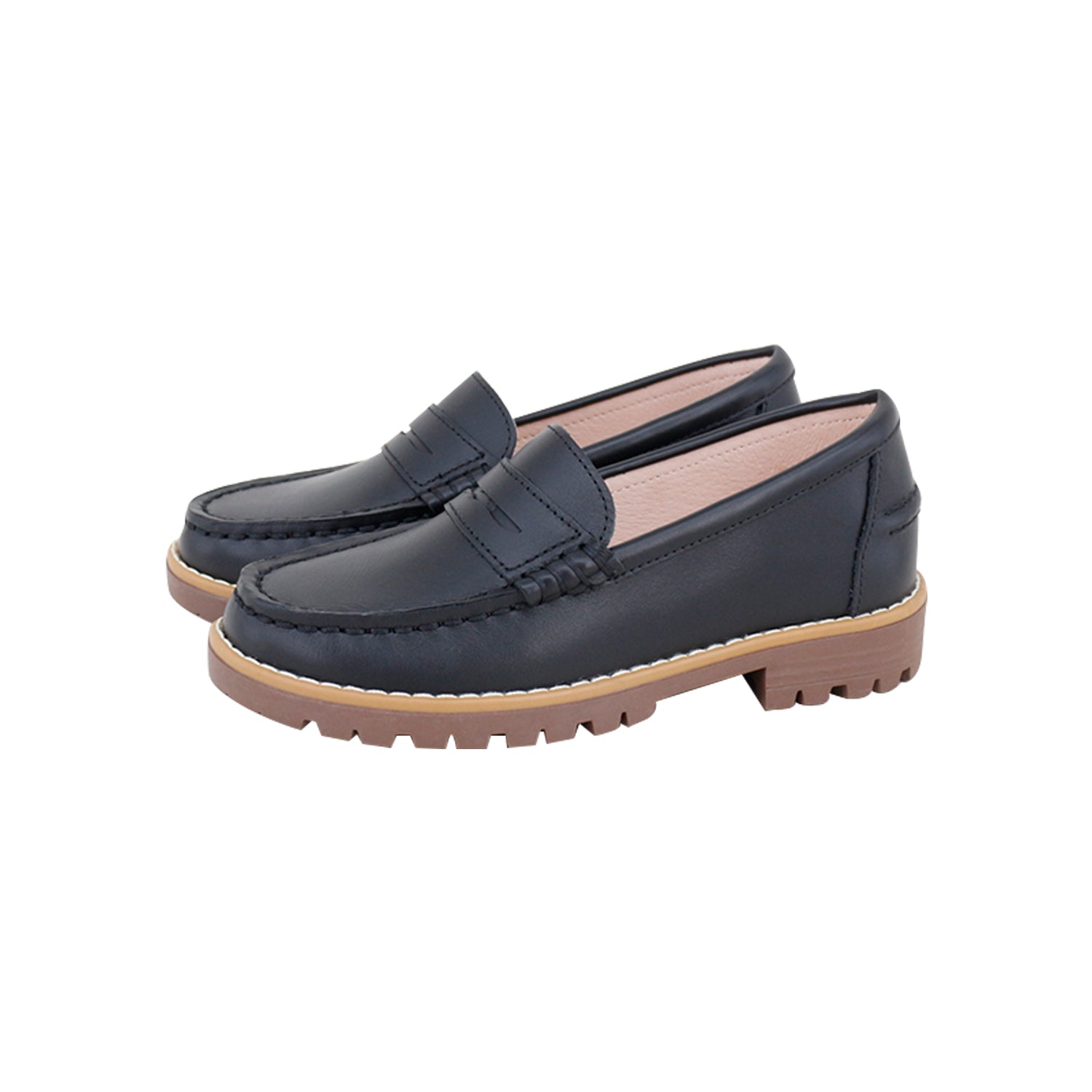 Model E3 Black Bulky Loafer