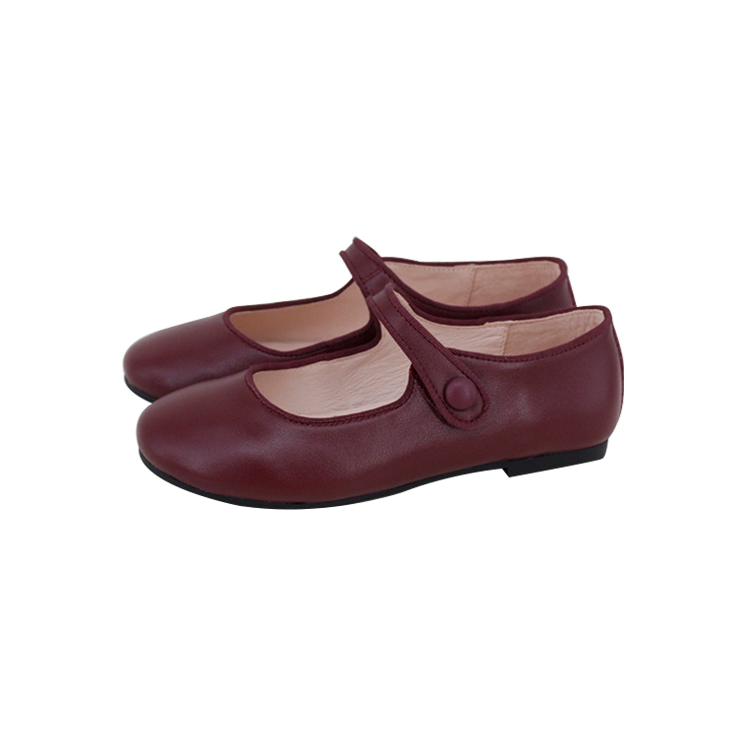 Model F1 Burgundy Mary Jane Velcro