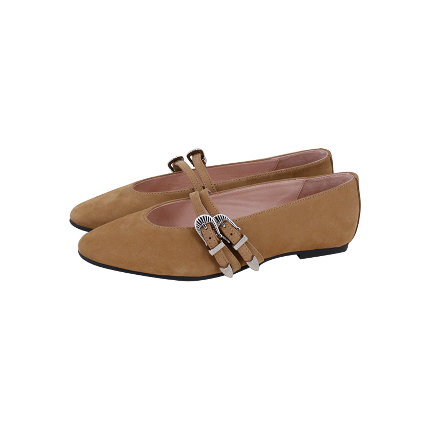 Model L2 Brown Nubuck Double Buckle