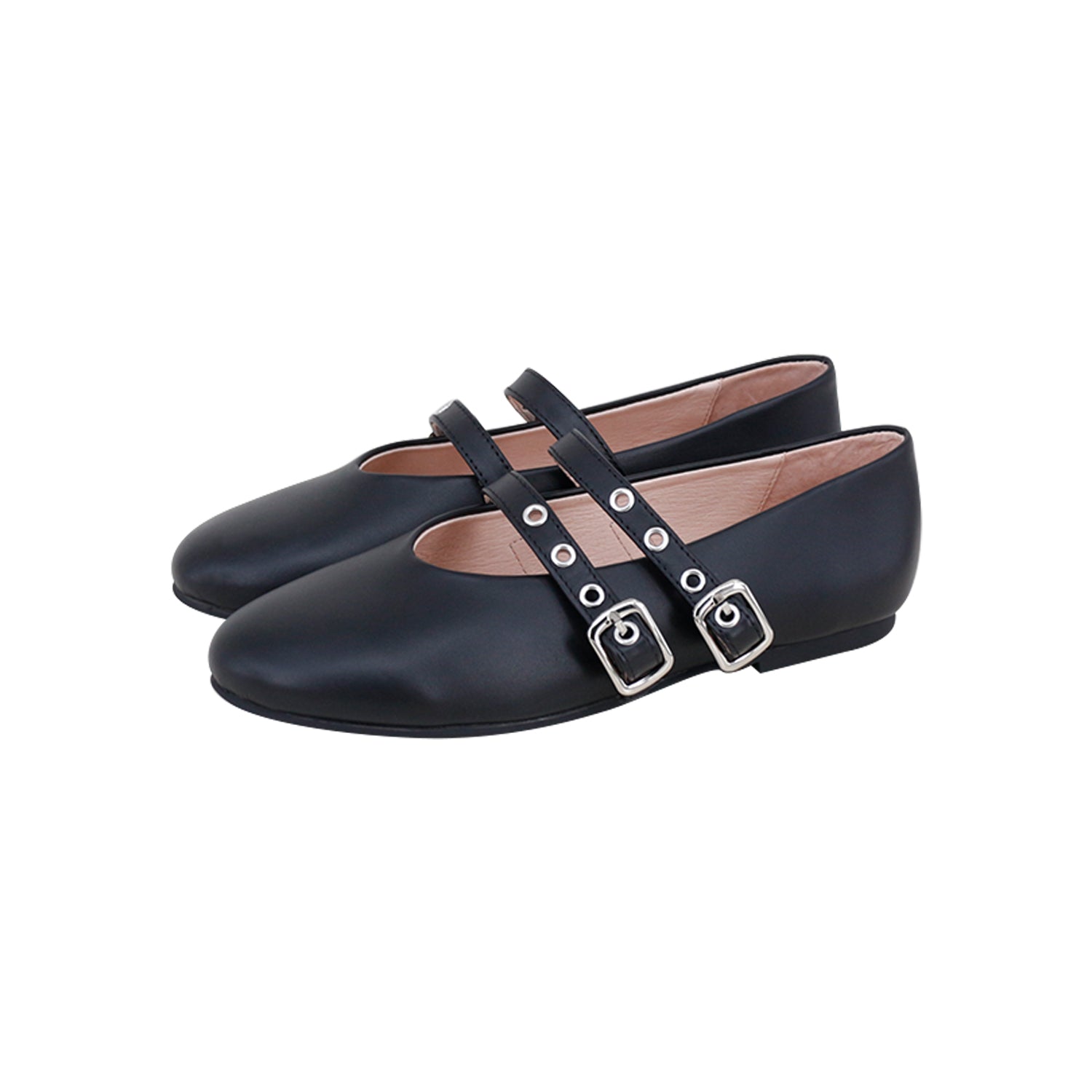Model M Black Perforated Double Strap