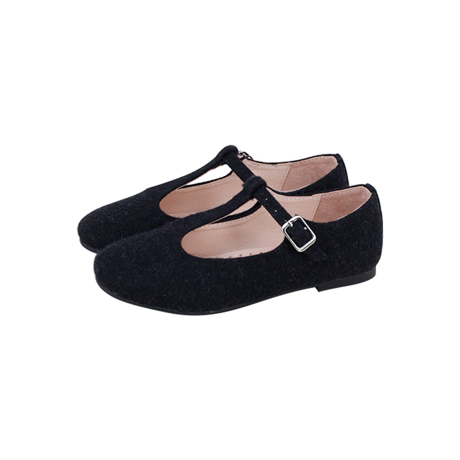 Model T Gray Wool T-Strap